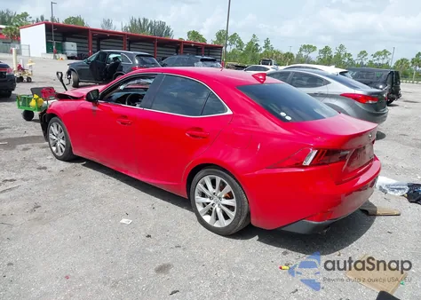 2016 Lexus Is 200T from USA, damaged, VIN JTHBA1D25G5004659